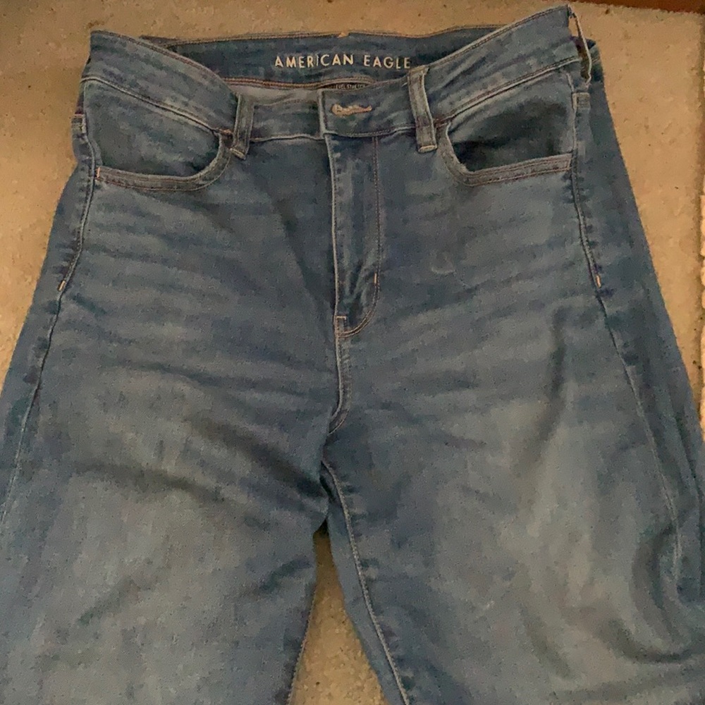 American Eagle size 12 long hi-rise jeggings